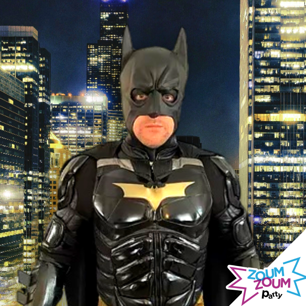 Fête superhéros avec Cadeau Batman