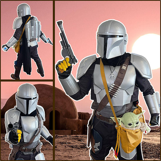 Animation avec Cadeau Mandalorian