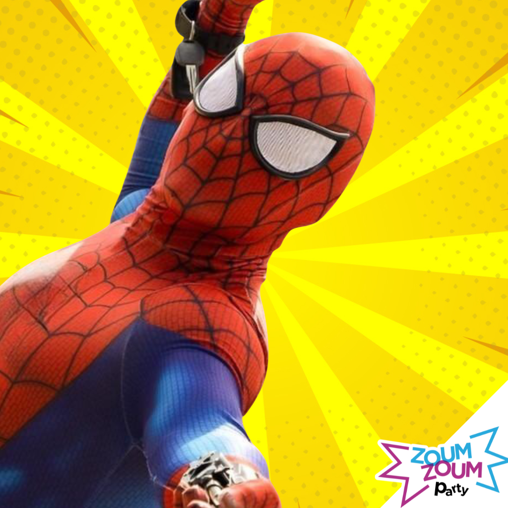 Fête superhéros avec cadeau Spiderman (Québec)