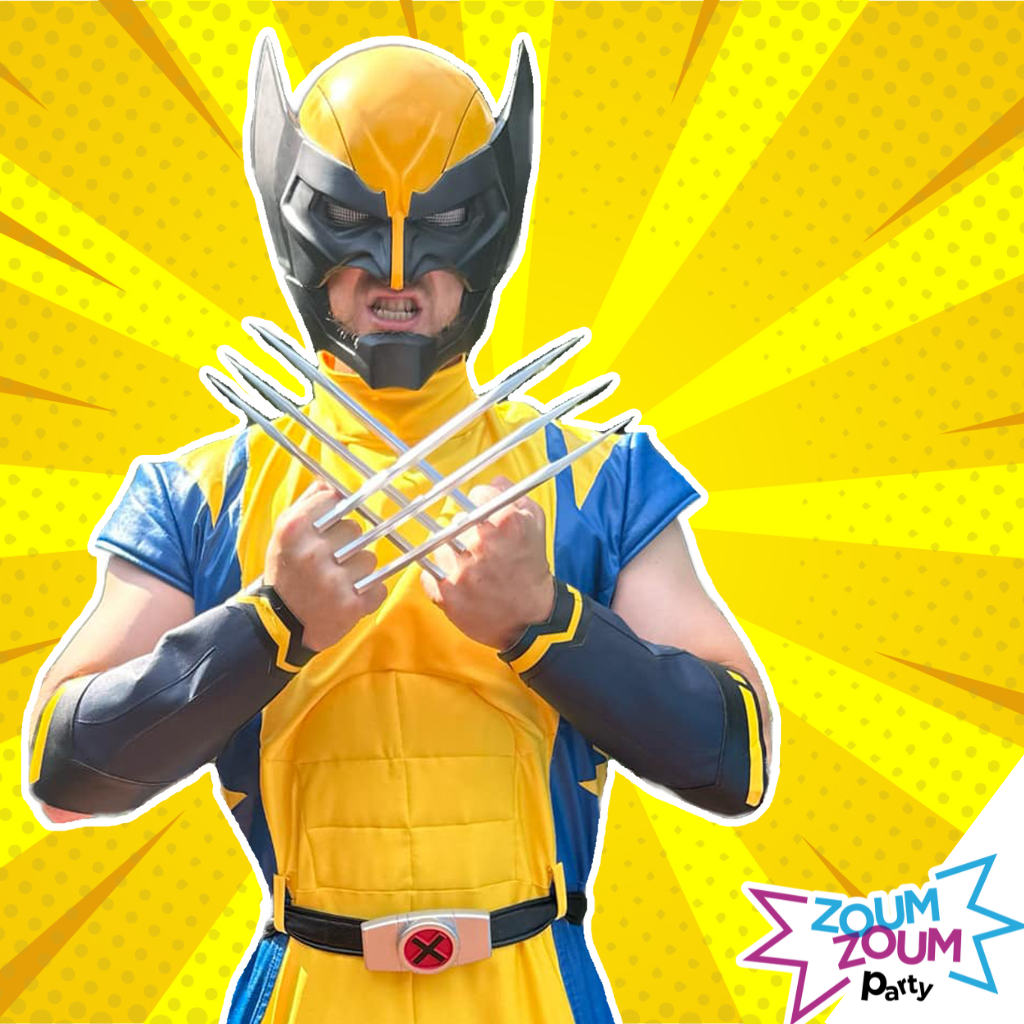 Fête superhéros (inspirée de Wolverine) -Grand Montréal