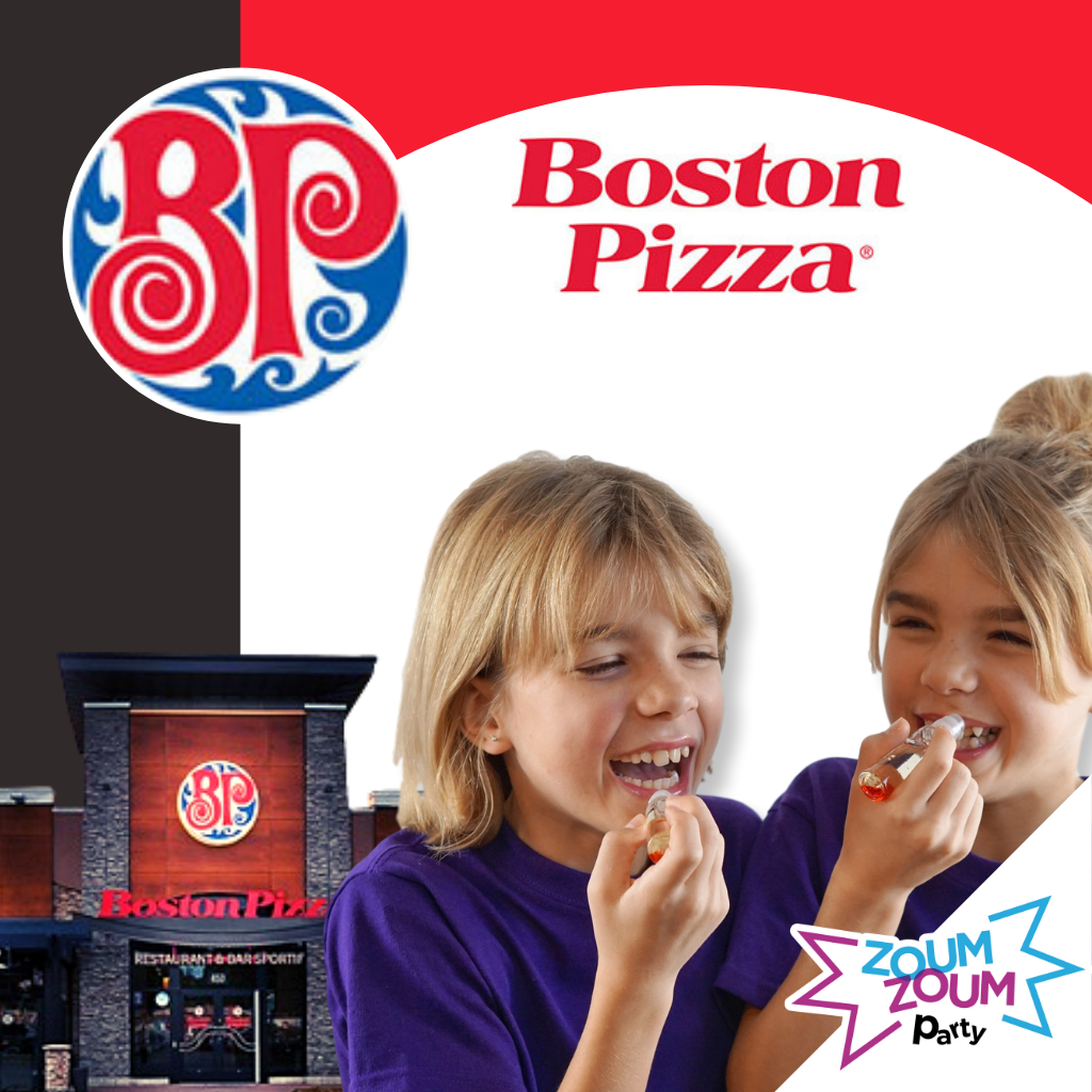 Fête Party de Filles Chez Boston Pizza