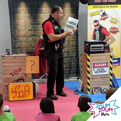 Fête enfants avec magicien Agent Secret ( Montréal et les environs)