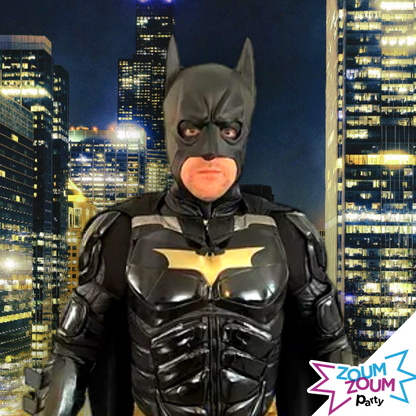 Fête superhéros avec Cadeau Batman