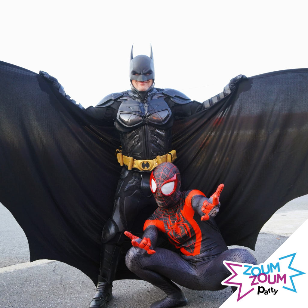 Fête superhéros avec Cadeau Miles Morales