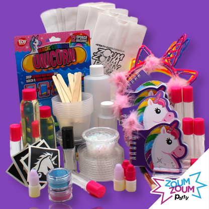 Fête Licorne en boîte